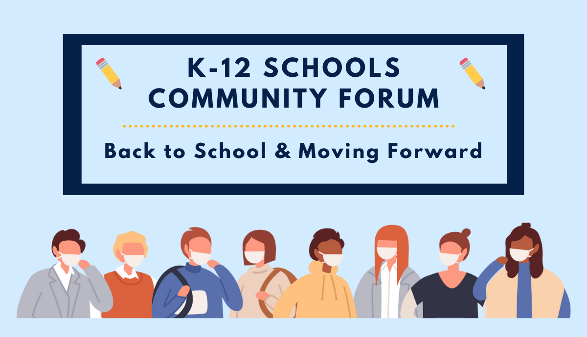 Watch: K-12 Schools Community Forum
